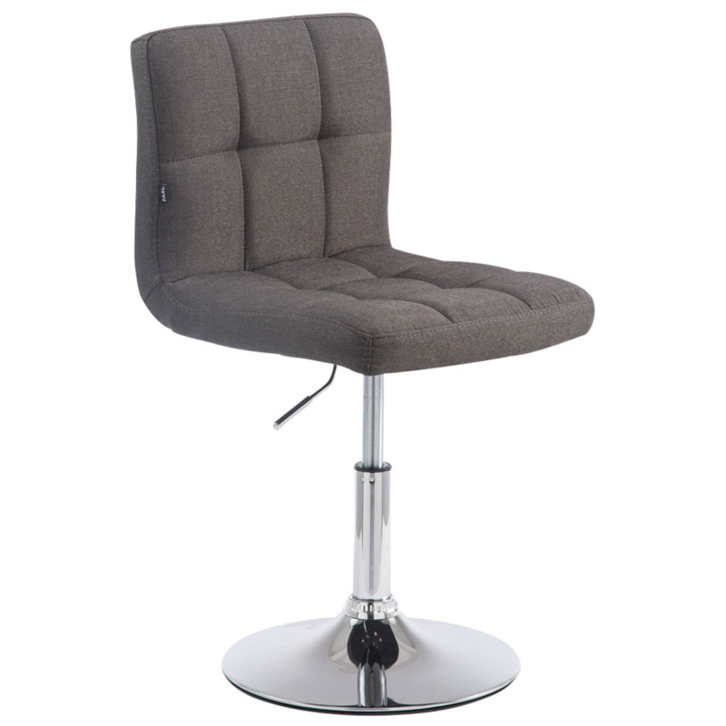 Lot de 4 fauteuils Palma Lounger V2 en tissu gris foncé