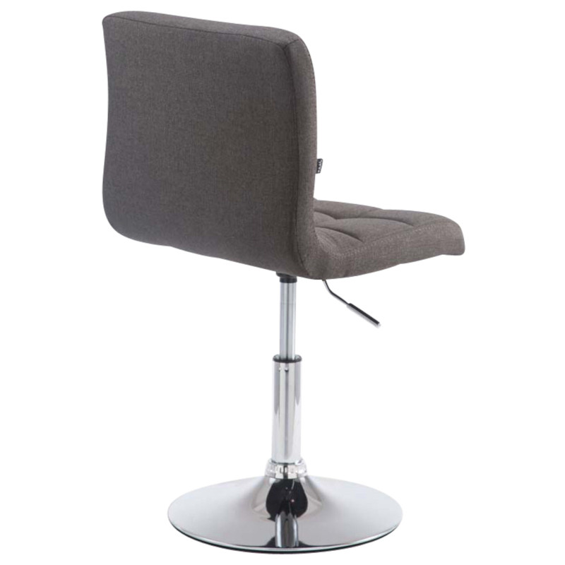 Lot de 4 fauteuils Palma Lounger V2 en tissu gris foncé