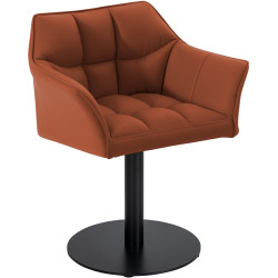 Fauteuil Damaso en cuir...