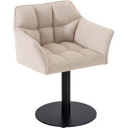 Fauteuil en tissu Damaso...