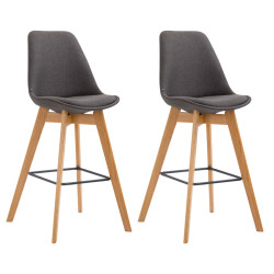 Lot de 2 tabourets de bar...