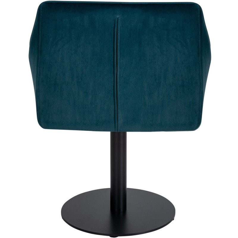 Fauteuil Damaso velours vert