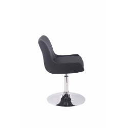 Tissu Lounger Club noir