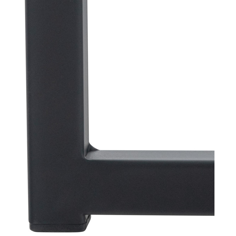 Fauteuil Avon velours noir