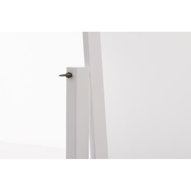 Miroir sur pied blanc Elvis