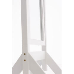 Miroir sur pied blanc Elvis