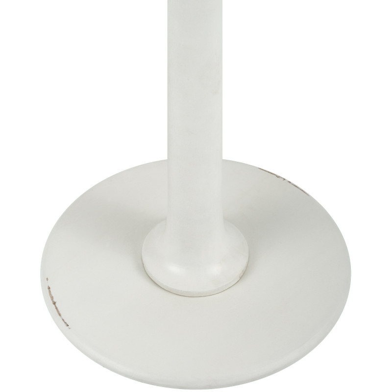 Table d'appoint Morristown 70 blanche antique