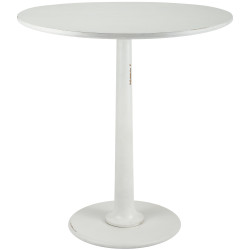 Table d'appoint Morristown 70 blanche antique