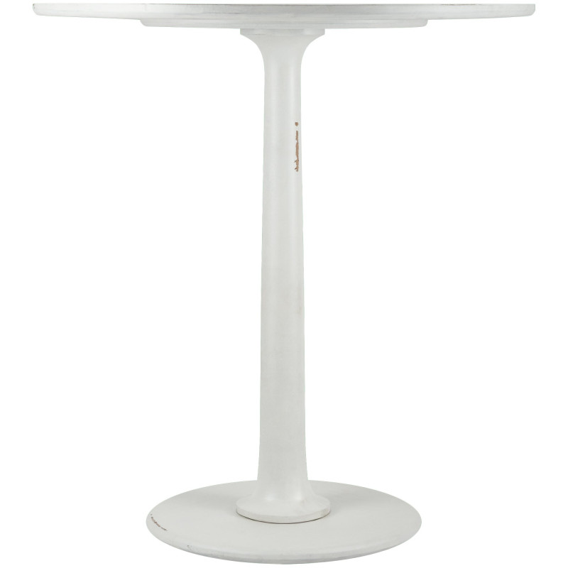 Tavolino Morristown 70 bianco anticato