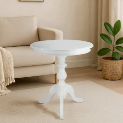 Mesa de apoio Wiva 70 branco antigo