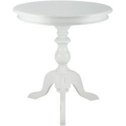 Tavolino Wiva 70 bianco antico