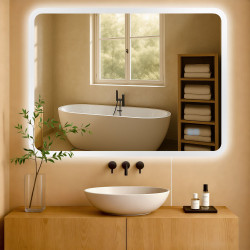 Miroir de salle de bain...