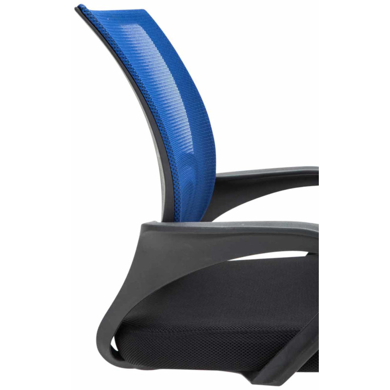 Ensemble de 2 chaises visiteurs bleu Eureka