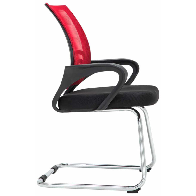 Ensemble de 2 chaises visiteurs rouges Eureka