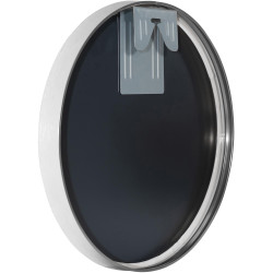 Miroir mural Elsie S argent