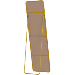 Miroir Gurnee 140x40 cm éclat doré