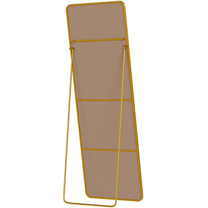 Miroir Gurnee 150x50 cm éclat doré