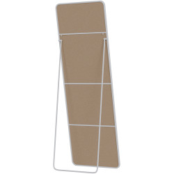Miroir Gurnee 150x50 cm blanc mat