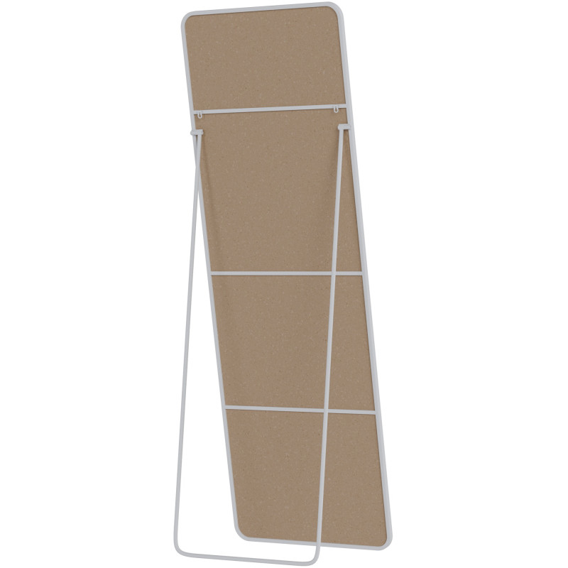 Miroir Gurnee 150x50 cm blanc mat