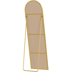Miroir Moline 140x40 cm éclat doré