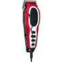 Tondeuse Cheveux WAHL Close Cut Pro - affut‚ge automatique de la lame - 6 sabots - Rouge