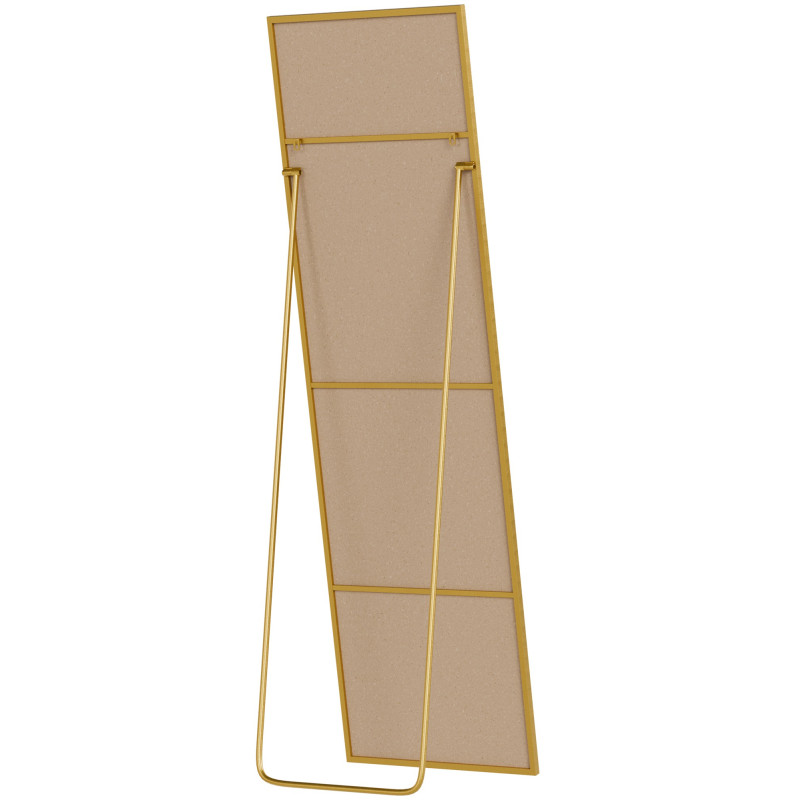Miroir Benicia 140x40 cm éclat doré