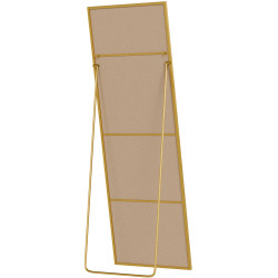 Miroir Benicia 150x50 cm éclat doré