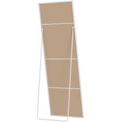 Miroir Benicia 150x50 cm blanc mat