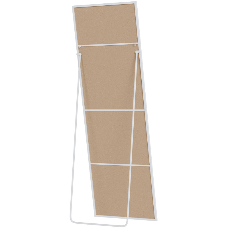 Miroir Benicia 150x50 cm blanc mat