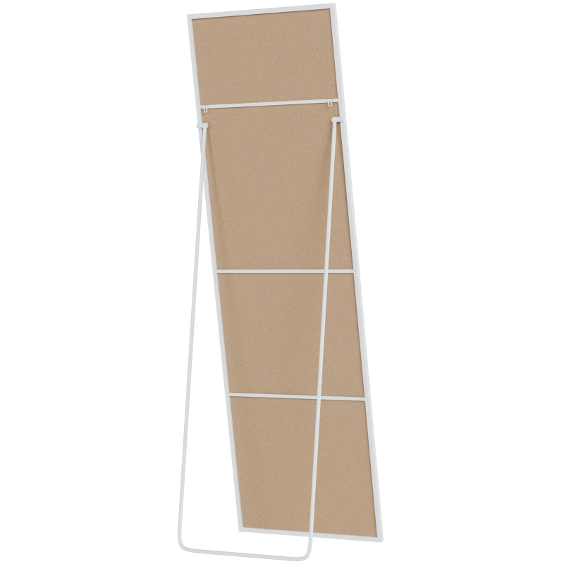 Miroir Benicia 160x50 cm blanc mat