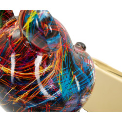 Plateau chien Psycho A – objet décoratif moderne – 17 x 15 x 22,5 cm