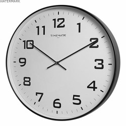 Horloge Murale Timemark Noir 50 x 50 cm