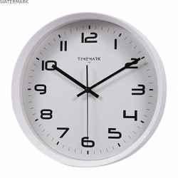 Horloge Murale Timemark Blanc 30 x 30 cm
