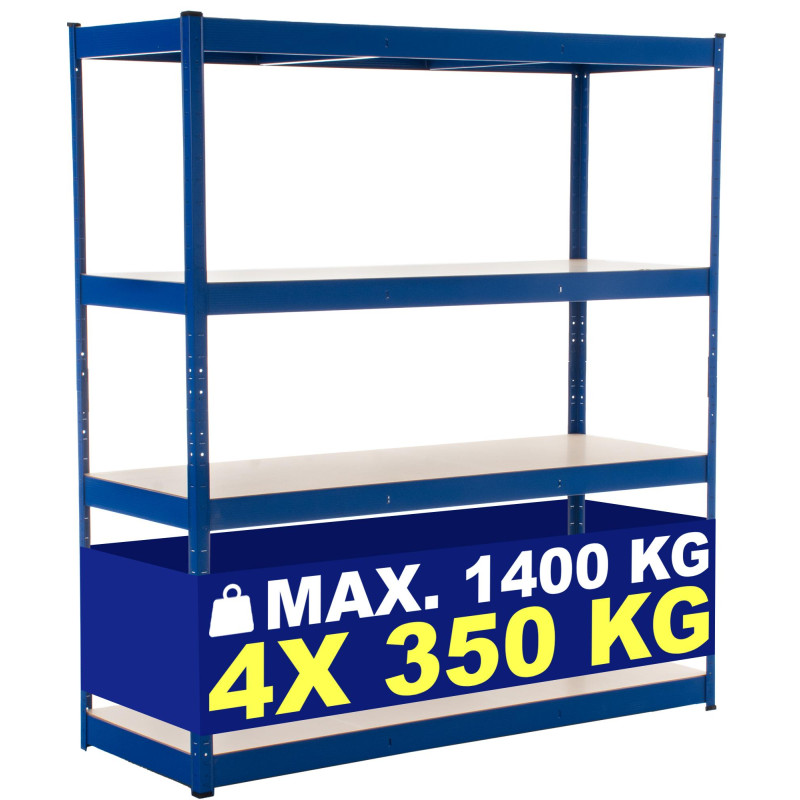 Estantería de almacenamiento 160x60x180 cm
