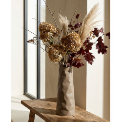 Vase Norimberga – vase design moderne – 16 x 20 x 50 cm (ouverture 11,5 x 8 cm)