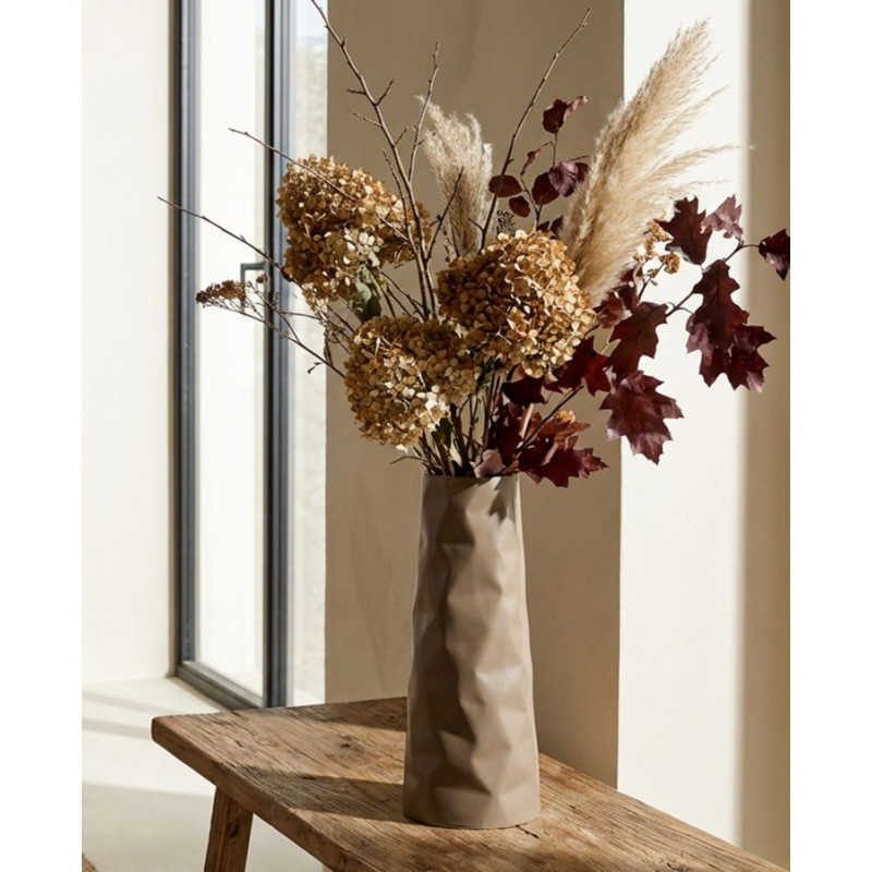 Vase Norimberga – vase design moderne – 16 x 20 x 50 cm (ouverture 11,5 x 8 cm)