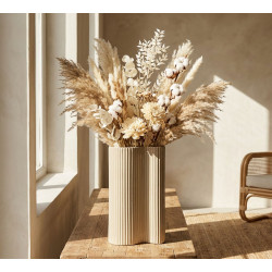 Vase Francfort – vase décoratif moderne – 21 x 12 x 36 cm