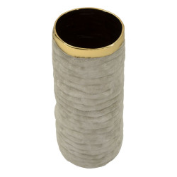 Vase ouvert Lima – vase contemporain – Ø 14 x 31,5 cm (ouverture Ø 11 cm)
