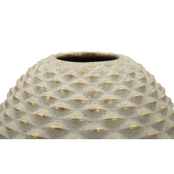 Vase boule Pepipas – vase contemporain – Ø 23,5 x 28,5 cm (ouverture Ø 7 cm)