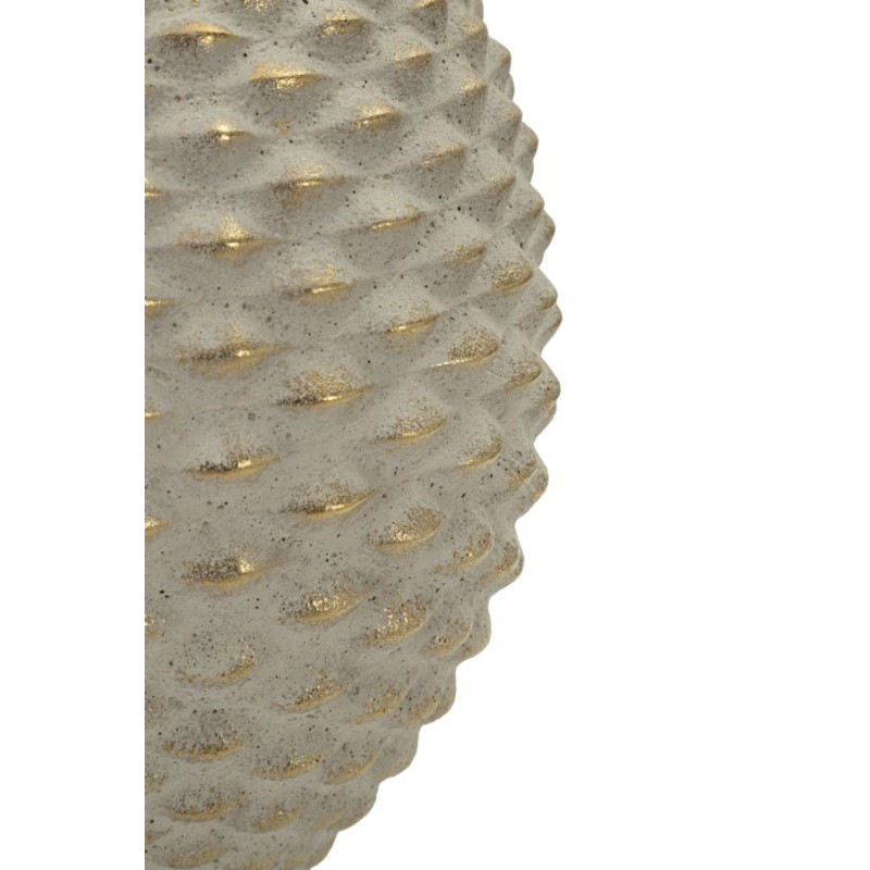 Vase boule Pepipas – vase contemporain – Ø 23,5 x 28,5 cm (ouverture Ø 7 cm)