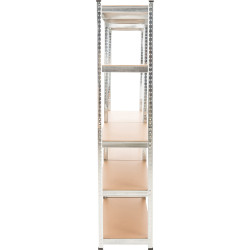 Juego de 2 estanterías encajables G 90x40x180 cm
