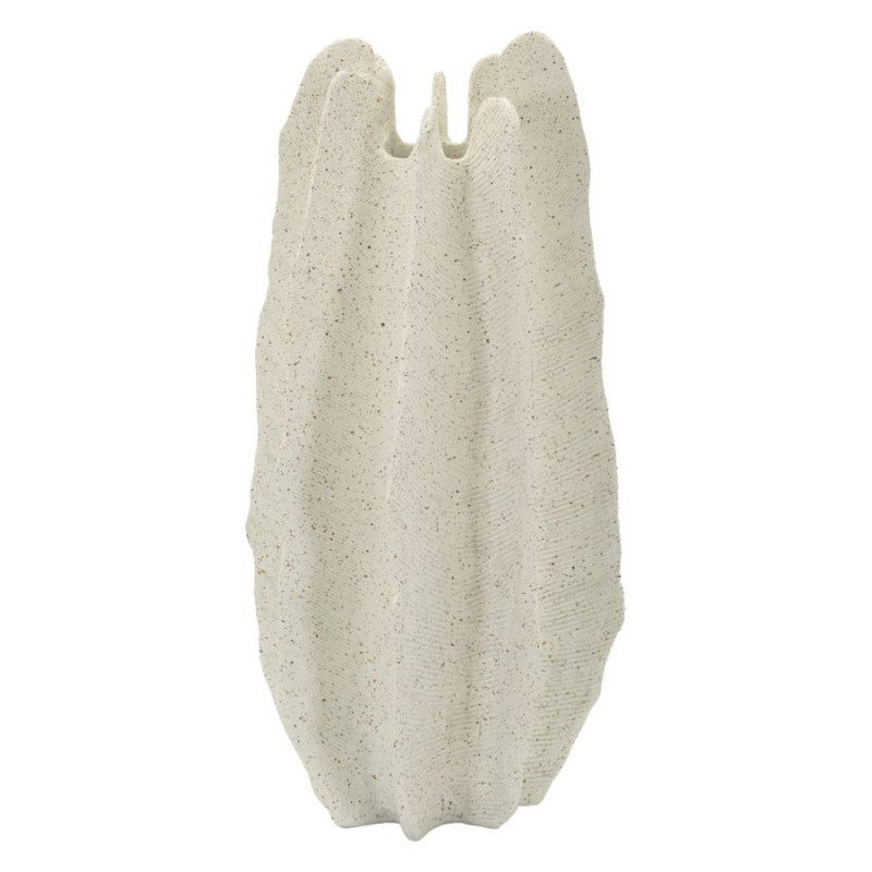 Vase en résine Ester – vase design moderne – Ø 23 x 50 cm (ouverture Ø 8 cm)