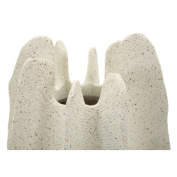 Vase en résine Ester – vase design moderne – Ø 23 x 50 cm (ouverture Ø 8 cm)