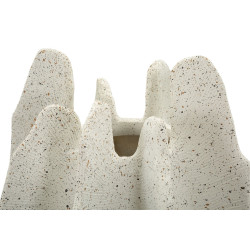 Vase en résine Ester – vase contemporain – Ø 26 x 40 cm (ouverture Ø 9 cm)