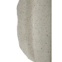 Vase en résine Ester – vase contemporain – Ø 26 x 40 cm (ouverture Ø 9 cm)