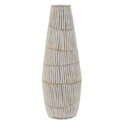 Vase en résine Hanoï – vase contemporain – Ø 17 x 47 cm (ouverture Ø 6 cm)