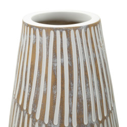 Vase en résine Hanoï – vase contemporain – Ø 17 x 47 cm (ouverture Ø 6 cm)