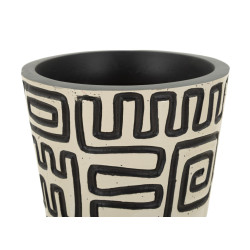Vase en résine Nairobi – vase design contemporain – Ø 16 x 86 cm (ouverture Ø 12,5 cm)