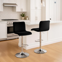 Tabouret de bar Hover Velvet C