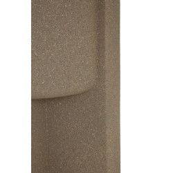 Porte-vase extérieur Moai – cache-pot contemporain – Ø 39 x 80,5 cm (ouverture Ø 30 cm)